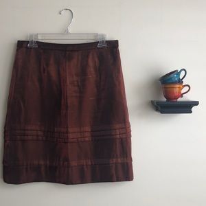 Beautiful Rust Pencil Skirt